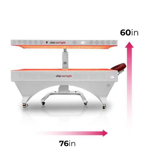 Vital Bed 360° Full-Body Red & Near-Infrared Light Therapy System