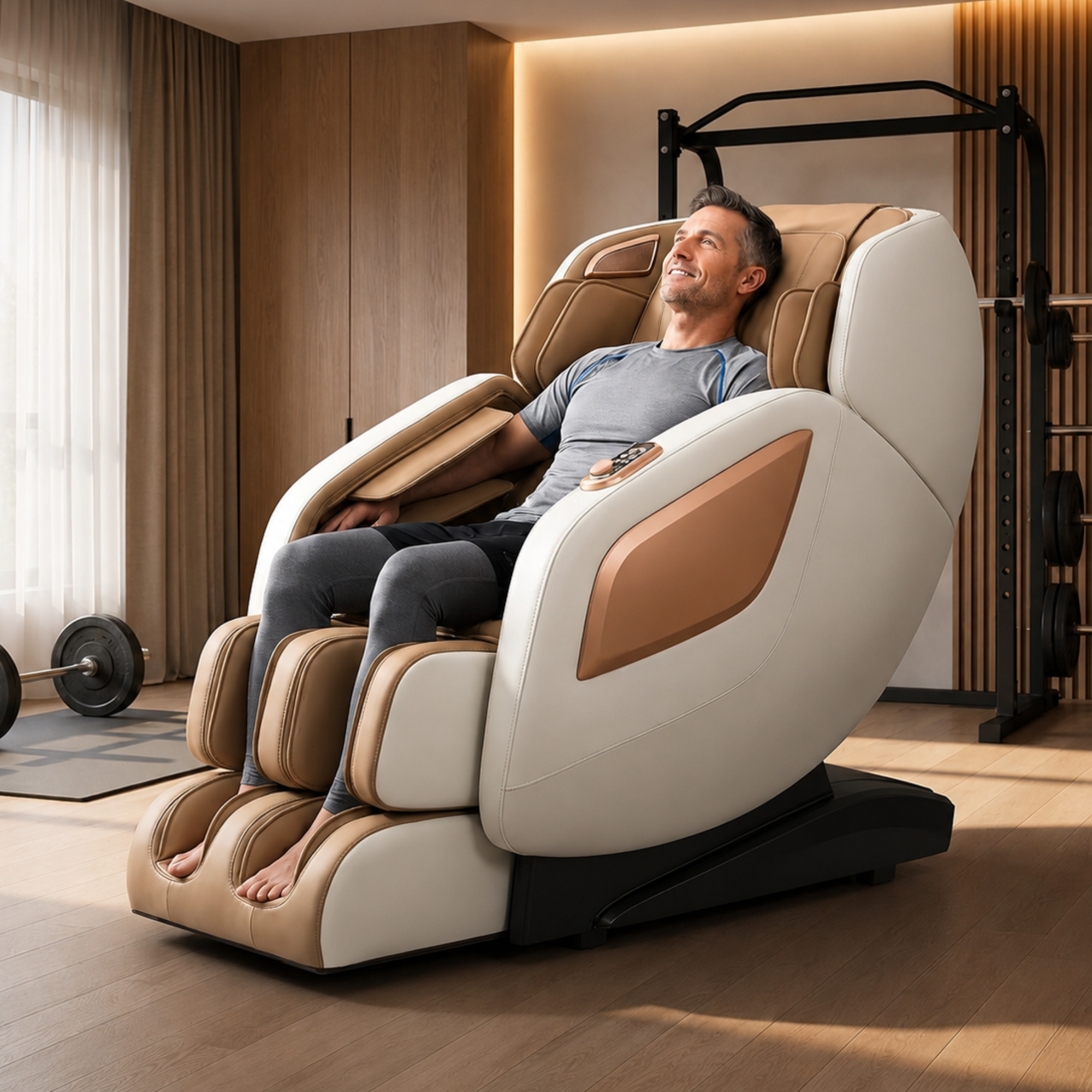 Massage Chair Full Body with Heat, Full Body Zero Gravity Shiatsu Massage Chair