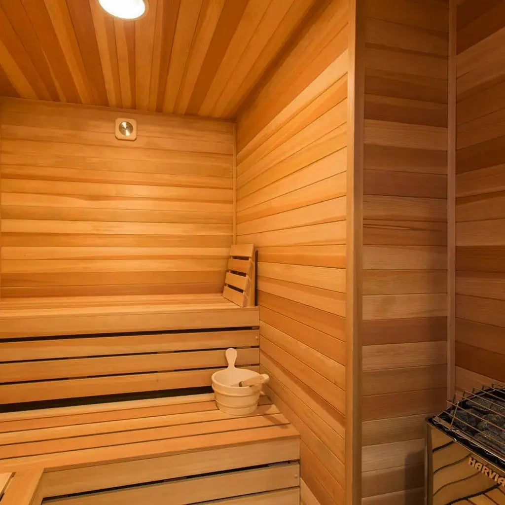 Carbon Smart™ Sauna Room Kit – 4' x 6' x 8' | Finnish Sauna Builders